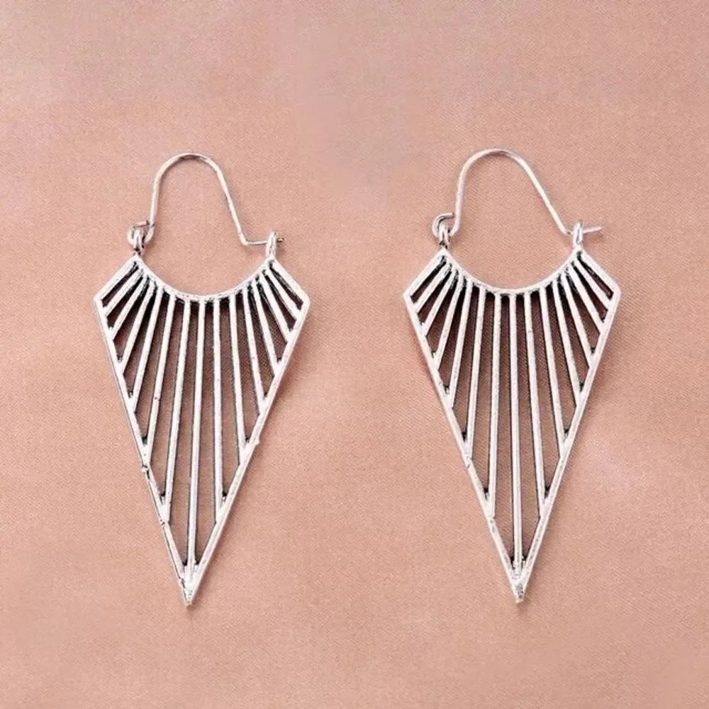 Boho hoop earrings N877